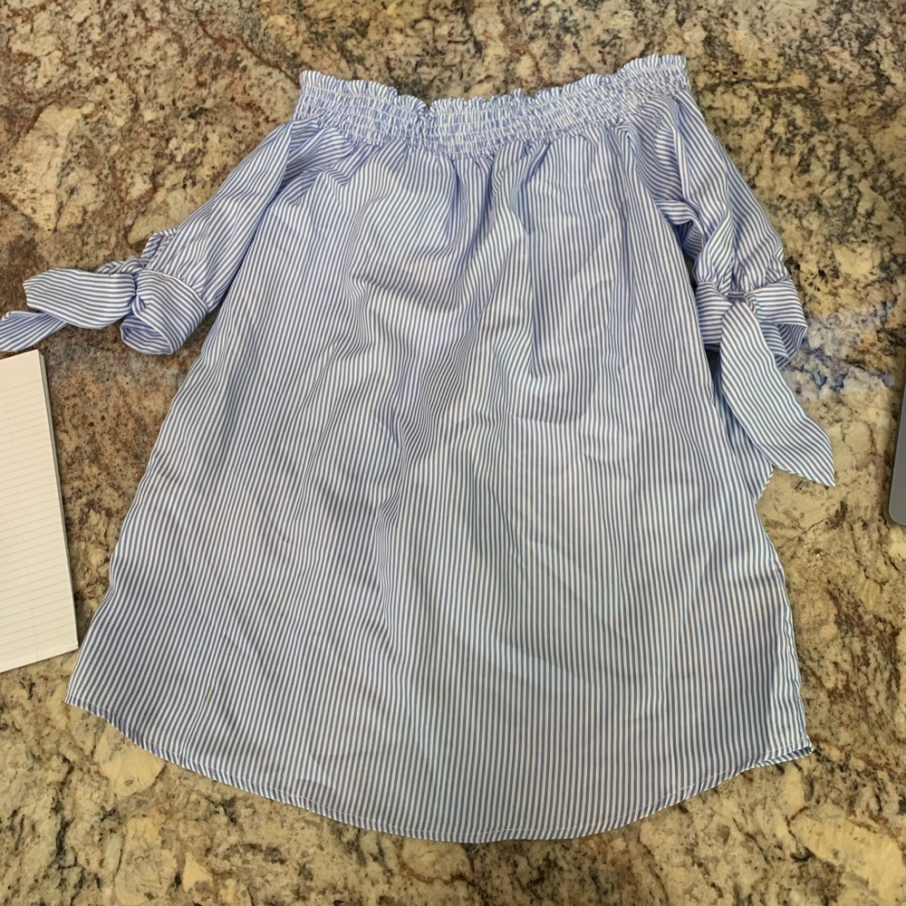 sailor stripe dress/blouse